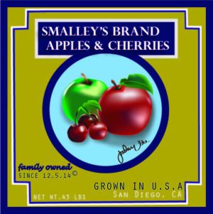 Fruit Label Smalley